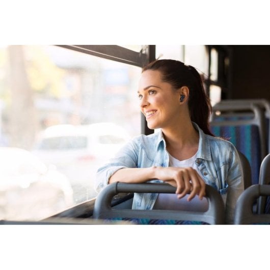 Auricolari JVC HA-A7T2 wireless Bluetooth per chiamate e musica, IPX4 Nero