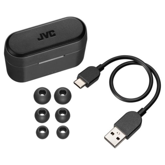 Auricolari JVC HA-A9T wireless Bluetooth impermeabili IPX5 con microfono neri