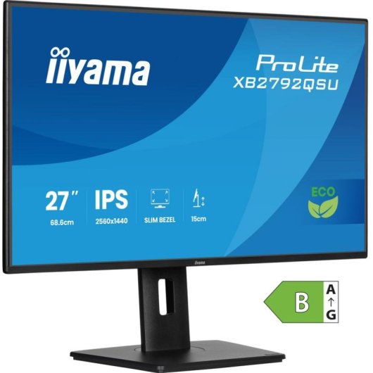 Monitor iiyama ProLite XB2792QSU-B1 27" Quad HD 120Hz IPS 3ms USB Lautsprecher