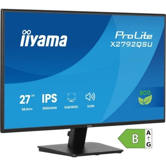 Monitor iiyama ProLite X2792QSU-B1 27" Quad HD 120Hz IPS 3 ms Lautsprecher
