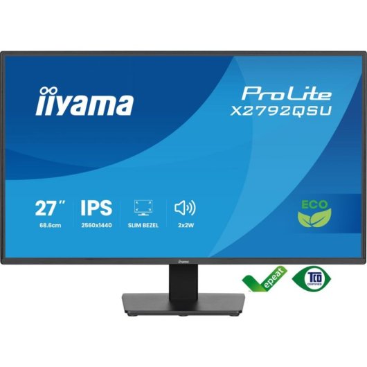 Monitor iiyama ProLite X2792QSU-B1 27" Quad HD 120Hz IPS 3 ms Lautsprecher