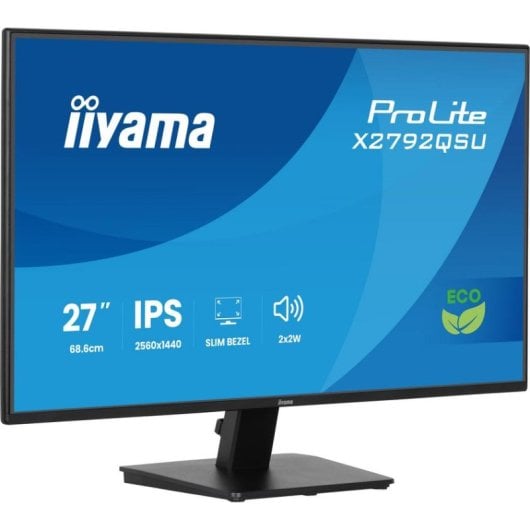 Monitor iiyama ProLite X2792QSU-B1 27" Quad HD 120Hz IPS 3 ms Lautsprecher