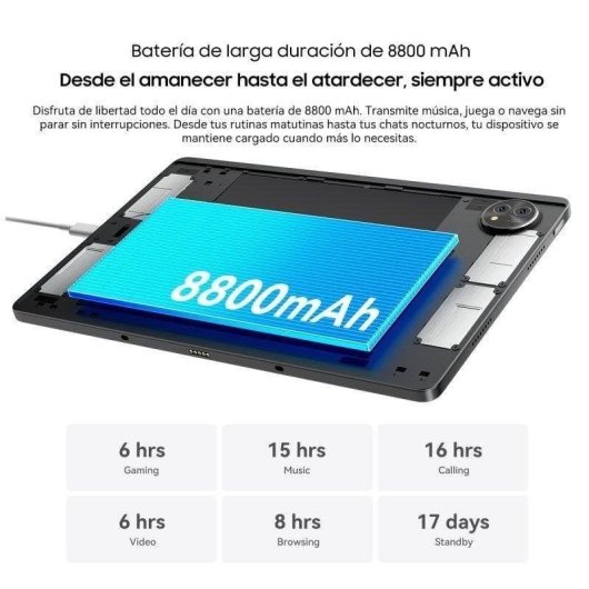 Tablet Blackview Zeno 10 5G 11" 8GB 128GB Azul