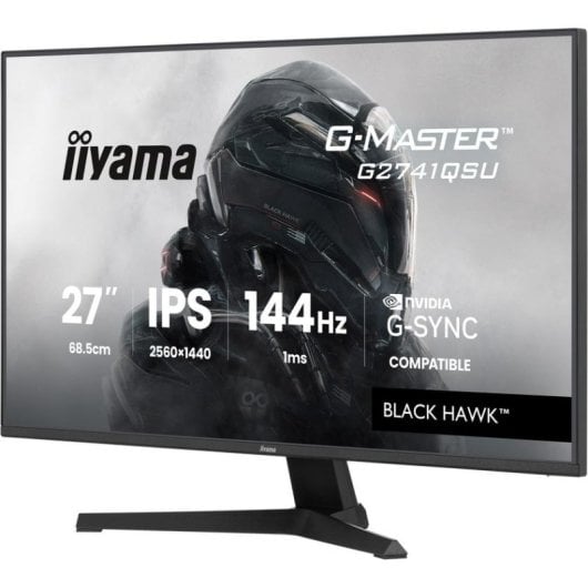 Monitor iiyama G-MASTER G2741QSU-B1 27" QHD 144Hz IPS 1ms Lautsprecher USB VESA