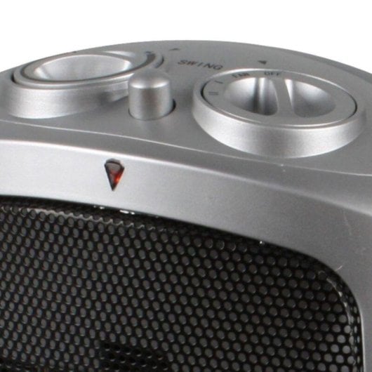 Chauffage électrique Svan SVCA502CC 1500W oscillant thermostat gris