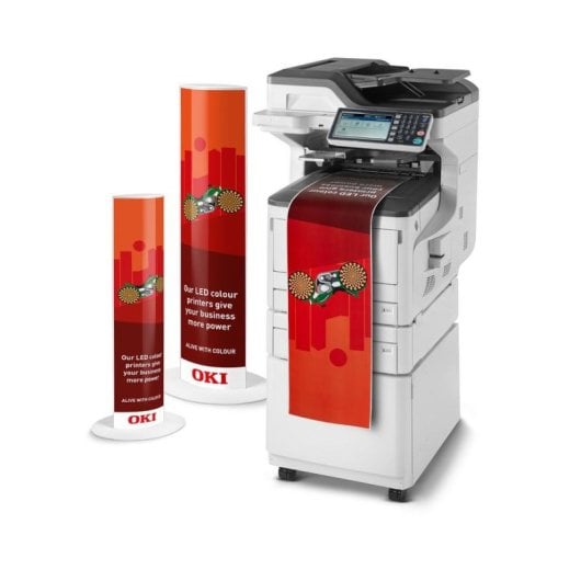 Multifunções Oki MC853dnct LED Color A3 Ethernet USB Fax Duplex Touchscreen