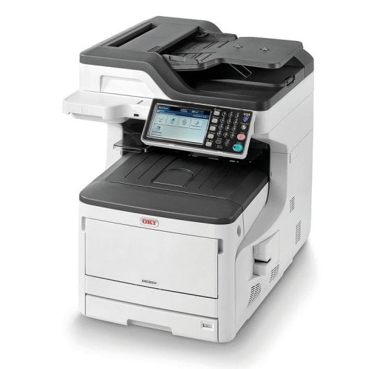 Multifunções Oki MC853dn LED Color Ethernet USB Dúplex Fax A3 Painel Tátil