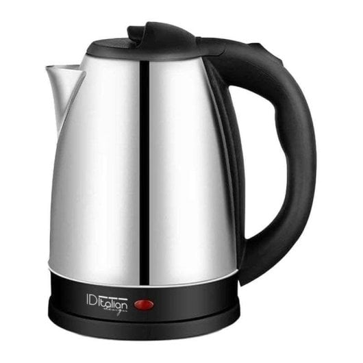 Bouilloire Italian Design 1,8L Acier Inoxydable 1500W Câble Rétractable