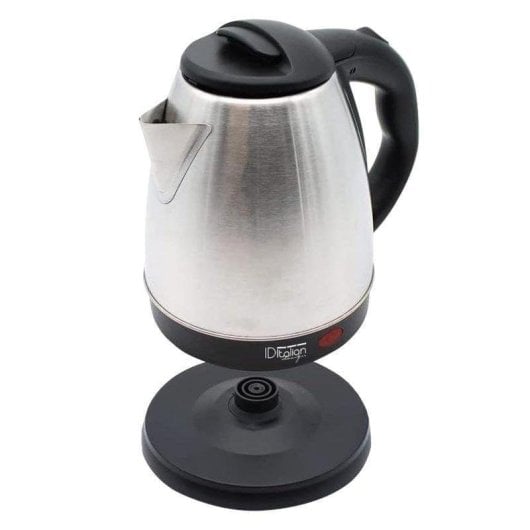 Bouilloire Italian Design Acier Inoxydable 1,8L 1500W Base 360° Câble Rétractable