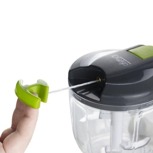 Zerkleinerer Italian Design Delta Total Chopper 900ml 5 Edelstahlklingen manuell