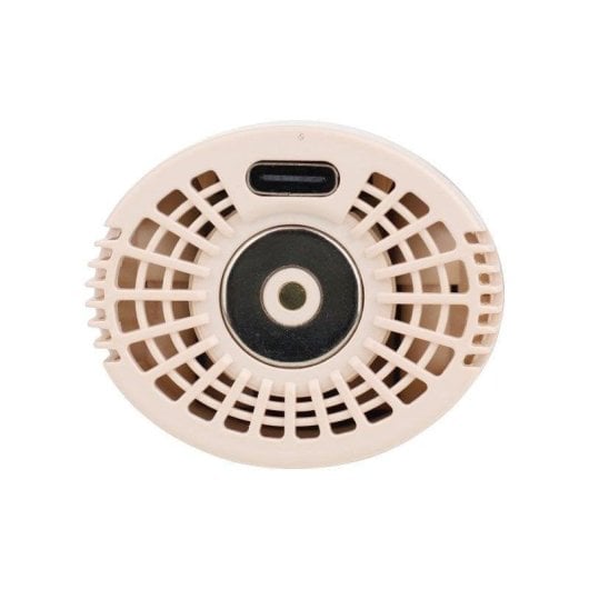 Prancha de cabelo Italian Design Cyclone Halo AirBrush Sem fio Cerâmica 180ºC Air Cool Tech Preta