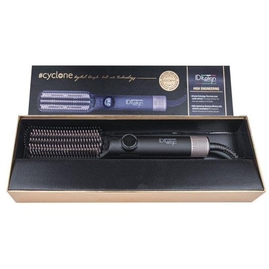 Prancha de cabelo Italian Design Cyclone Digital Profissional Controle Digital Universal
