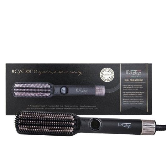 Prancha de cabelo Italian Design Cyclone Digital Profissional Controle Digital Universal