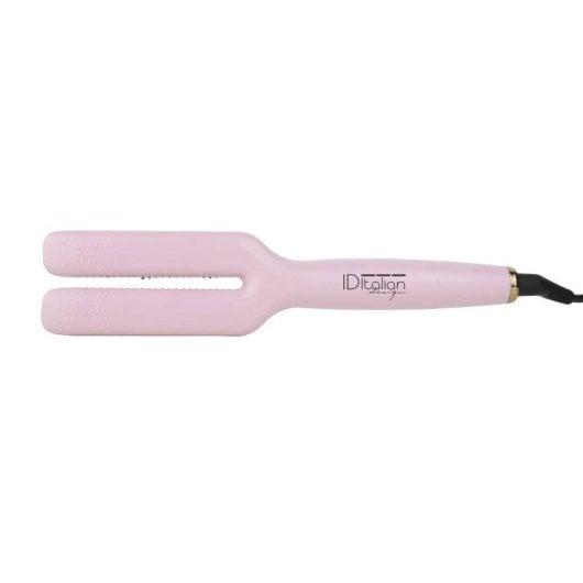 Escova Alisadora Italian Design Doble Revolt Brush Cerâmica Titânio LCD 55W