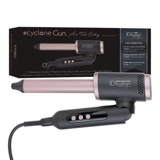 Rizateur Italian Design Cyclone Gun Curler air froid 11 températures