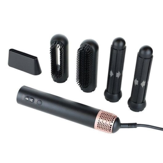 Multi-Haarstyler Italian Design Cyclone Multi Styler 1200W Coanda 6 Temperaturstufen 5 Aufsätze