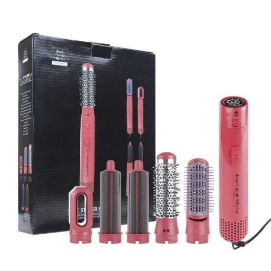Multi-Haarstyler Jean Claude Olivier 5-in-1 Ionen-Technologie 5 Aufsätze Ergonomisch