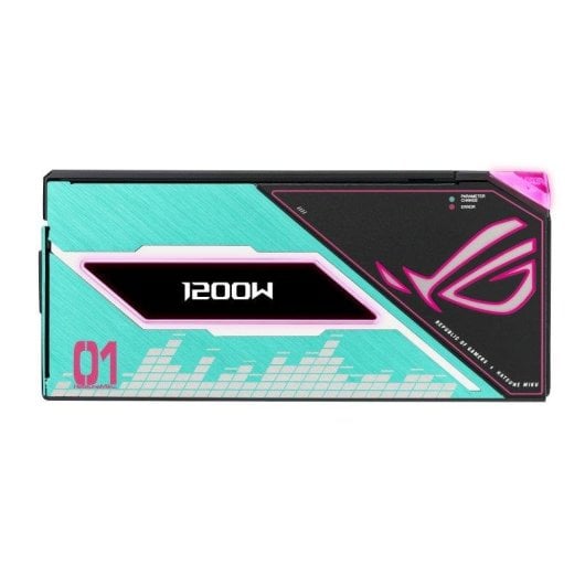 Source d'Alimentation Asus ROG THOR-1200P3-MIKU 1200W 80+ Platinum modulaire RGB