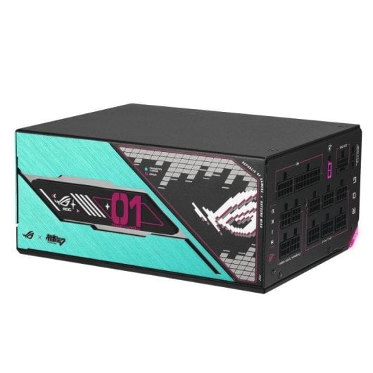 Source d'Alimentation Asus ROG THOR-1200P3-MIKU 1200W 80+ Platinum modulaire RGB