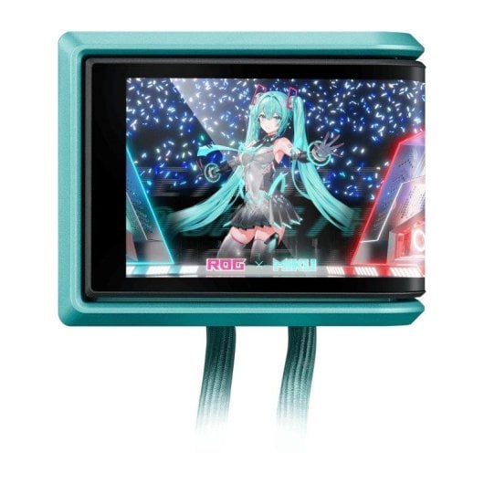 Refrigeration Liquide Asus ROG RYUO IV 360 ARGB Hatsune Miku 360mm 3 Ventilateurs AMOLED