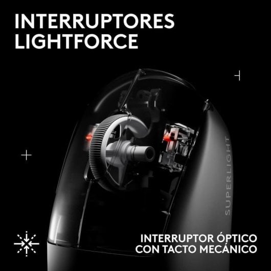 Souris Logitech PRO X SUPERLIGHT 2 Sans Fil 44000 DPI Blanc 5 Boutons