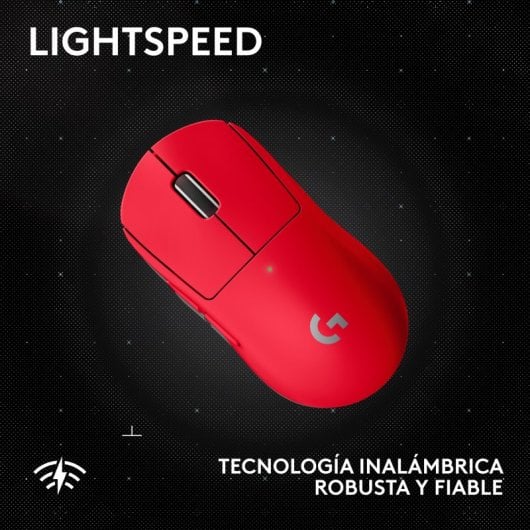 Ratão Logitech G PRO X SUPERLIGHT 2 SE Wireless 44000DPI Vermelho 5 Botões USB-C