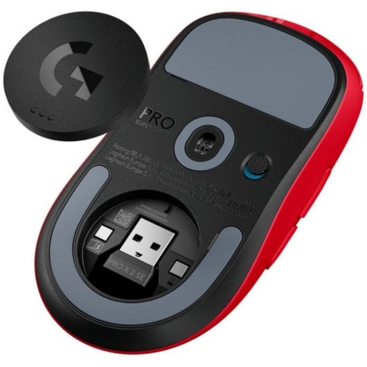 Ratão Logitech G PRO X SUPERLIGHT 2 SE Wireless 44000DPI Vermelho 5 Botões USB-C