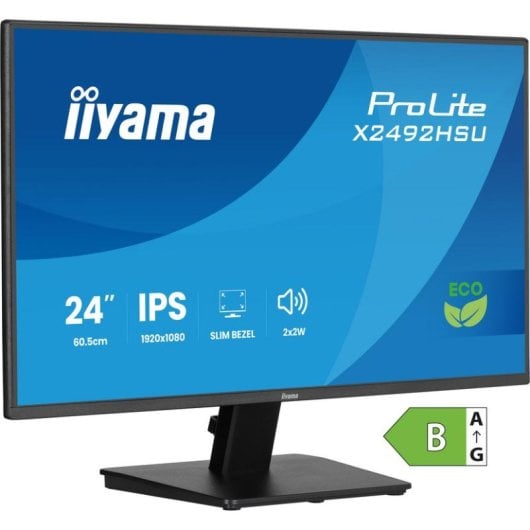 Monitor iiyama ProLite X2492HSU-B1 24" FullHD 120Hz IPS 3ms USB Lautsprecher