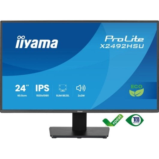 Monitor iiyama ProLite X2492HSU-B1 24" FullHD 120Hz IPS 3ms USB Lautsprecher