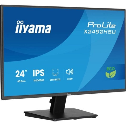 Monitor iiyama ProLite X2492HSU-B1 24" FullHD 120Hz IPS 3ms USB Lautsprecher