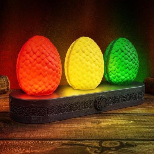 Nachtlicht Paladone House Of The Dragon Egg Light USB AAA Ambientebeleuchtung