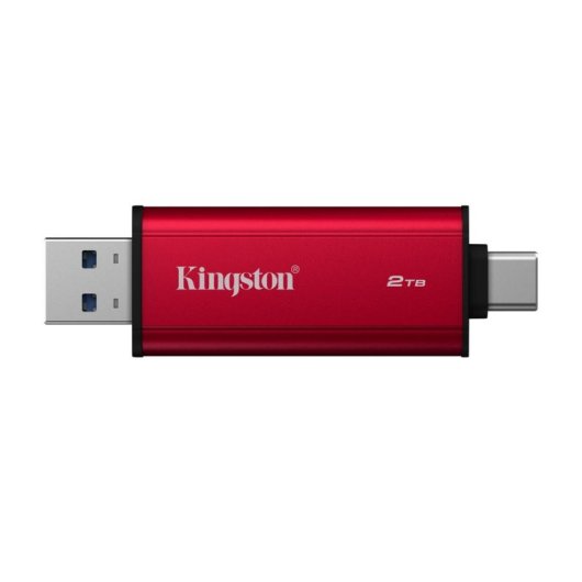 Disco Duro Kingston Dual USB-A/C 2TB SSD 1050MB/s Portatile Ultra Veloce