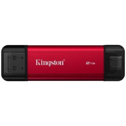 Disco Duro Kingston Dual USB-A/C 2TB SSD 1050MB/s Portatile Ultra Veloce