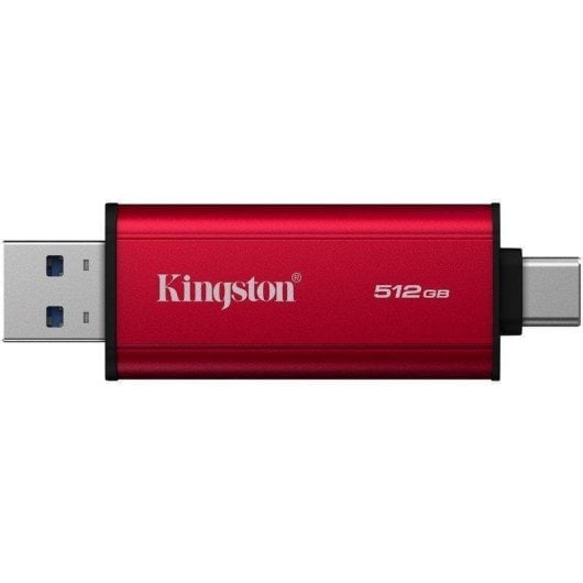 Disco Duro Kingston Dual USB-A/C 512GB SSD 1050MB/s Kompakt Plug&Play