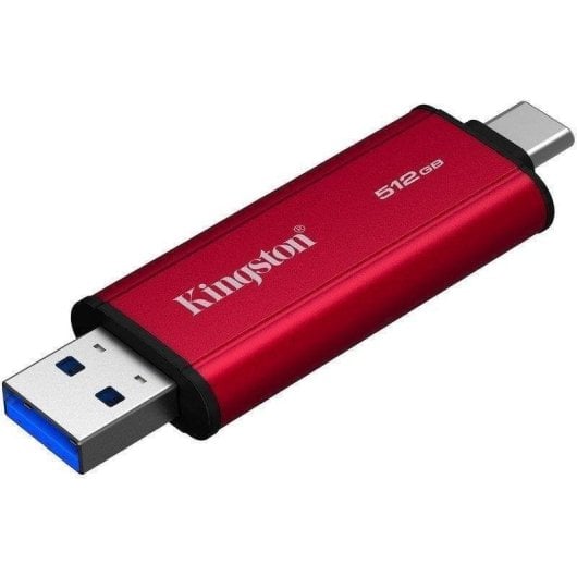 Disco Duro Kingston Dual USB-A/C 512GB SSD 1050MB/s Compacto Plug&Play