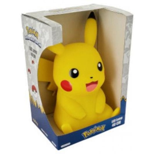 Nachtlicht Teknofun Pikachu LED tragbar Schwarz-Gelb Batterie USB