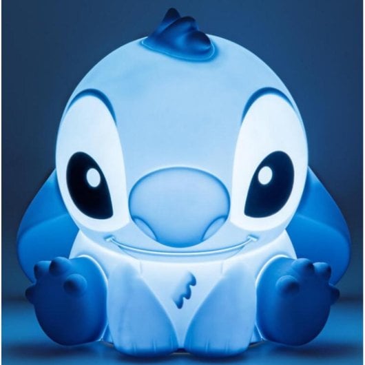 Luz Noturna Erik PP13693LS Stitch LED Silicona 3 Níveis USB 15 cm