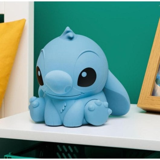 Luz Noturna Erik PP13693LS Stitch LED Silicona 3 Níveis USB 15 cm