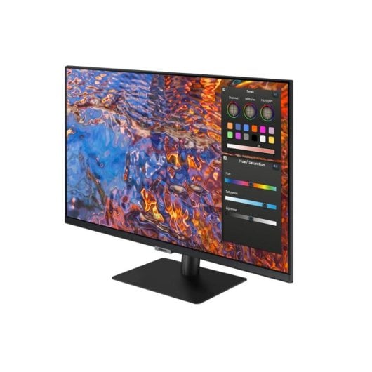 Monitor Samsung S80PB 27" UltraHD 4K 60Hz IPS HDR400 USB-C Pivot Schwarz 5 ms