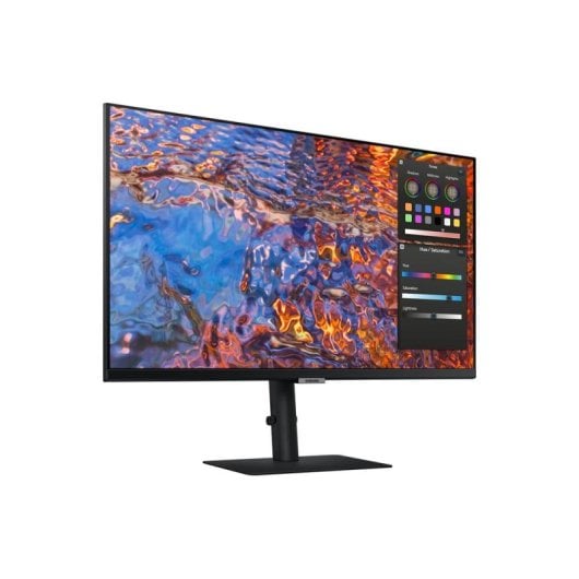 Monitor Samsung S80PB 27" UltraHD 4K 60Hz IPS HDR400 USB-C Pivot Schwarz 5 ms
