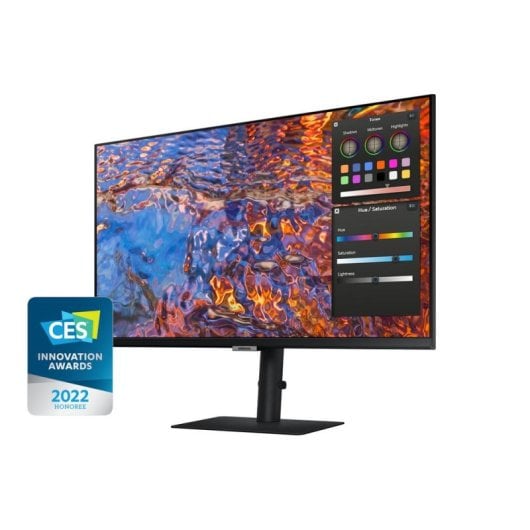 Monitor Samsung S80PB 27" UltraHD 4K 60Hz IPS HDR400 USB-C Pivot Schwarz 5 ms