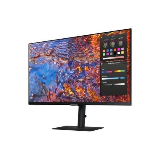Monitor Samsung S80PB 27" UltraHD 4K 60Hz IPS HDR400 USB-C Pivot Schwarz 5 ms