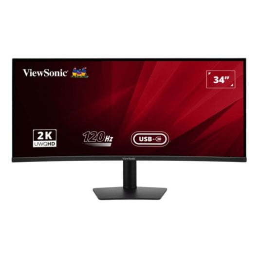 Monitor Viewsonic VA3420C 34" UltraWide QHD 120Hz IPS Curved HDR10 Höhenverstellbar