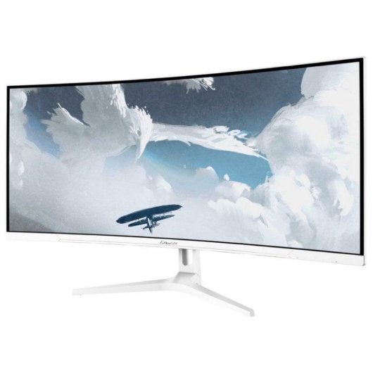 Monitor Arozzi Nova 34 Curved 34" UltraWide QHD 165Hz VA 1ms Curvo Bianco