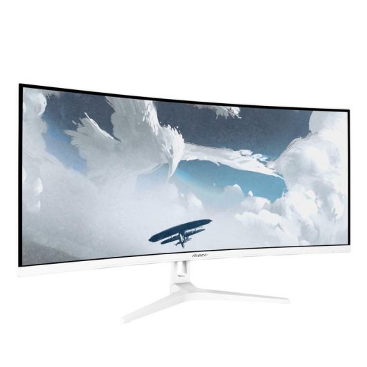 Monitor Arozzi Nova 34 Curved 34" UltraWide QHD 165Hz VA 1ms Curvo Bianco