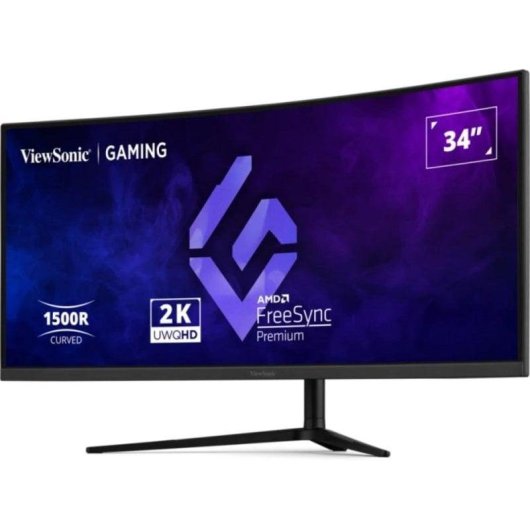 Monitor PC Viewsonic VX3418C-2K 34" UltraWide Quad HD 180Hz VA Curvo FreeSync Premium HDR10