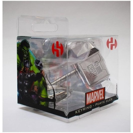 Llavero Semic Studios Thor Hammer acero inoxidable 50 mm