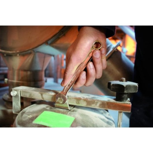 Kombischlüssel Bahco 111M-10 10 mm Chromlegierter Stahl matt 15°