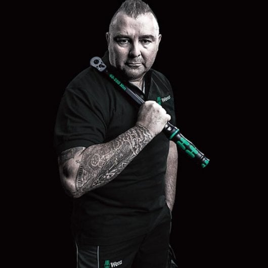 Drehmomentschlüssel Wera 05075654001 mechanisch Umschaltbar 480 mm Schwarz Grün