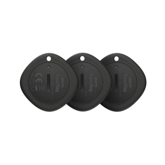 Localizador GPS Xtorm TravelTag 3 Pack Compatível Find My Siri Preto